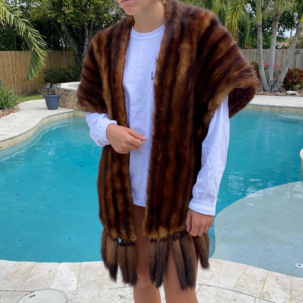 Vintage Mink Shaw/Stole